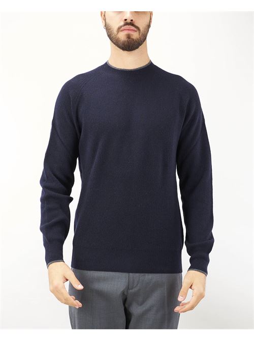 Ribbed wool sweater Paolo Pecora PAOLO PECORA | Sweater | A058F0026728